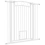 Safety gate for dogs PawHut 104x106cm., white