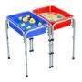 Sensory table VEVOR EJS001, 2-seater, 109 × 50.8–66 × 38.5 cm
