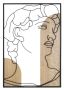 Wall panel David, 55 × 80 × 2 cm