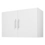 Szafka kuchenna wisząca VEVOR XYFG-03, 2 drzwi, biała, 91,4 × 61 × 40,6 cm