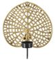 Wall candle holder Lotus, 20 × 22.2 × 8 cm