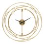 Настенные часы Gold Strips, Золотые, Ø 50 × 4 см