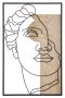 Wall panel DAVID A, 50 × 80 × 2 cm