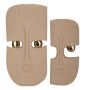 Wall decoration set Mauro Ferretti DAKAR, 2 pcs