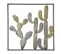 Wall decoration Cactus with frame, 50 × 50 × 1.3 cm