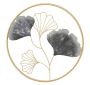 Декоративная панель на стену FLOWER SIMPLE, Ø 45,5 × 3,5 см