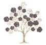 Wall decorative panel Albero Purpy, 73.7 × 80 × 5 cm