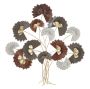 Wall decorative panel Reddy, 78 × 80 × 8 cm