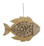 Wall decor sculpture Mauro Ferretti 0324300000, 42.5 × 28.5 × 2 cm