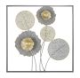 Wall decor panel Sqity, 50 × 50 × 3.8 cm