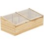 Greenhouse Outsunny 100x50x35cm., light brown