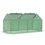 Szklarnia Outsunny 120x60x60cm, kolor zielony