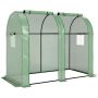 Теплица Outsunny 185x94x150 см, зеленого цвета.