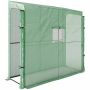Szklarnia Outsunny 200x80x200cm, kolor zielony