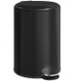 Trash can, 20 l, with pedal, Black, 36 × 44 × 30 cm