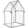 Szklarnia transparentna Outsunny 90x90x145cm.