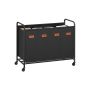 SONGMICS laundry basket, 2 compartments, 79 × 91 × 40 cm