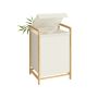 SONGMICS RLH102 laundry basket, 2 compartments, 45 × 40 × 78 cm