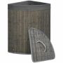 Kosz na pranie 55L Homcom 38x38x57cm., ciemnoszary