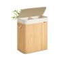 Kosz na pranie SONGMICS, 95 l, z pokrywką, 52 × 32 × 61 cm