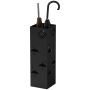 Umbrella stand Homcom 15.5x15.5x49cm., black