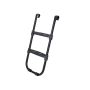Trampoline ladder 76cm. with wide steps, black
