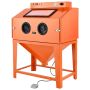 Пескоструйная камера VEVOR SBC450E, 2 пистолета, бункер 117 л, 120 × 157 × 94 см
