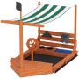 Sandbox with roof 180x103x144.5cm., various colors