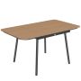 Garden dining table, 6 seats, Oak, 140 × 75 × 80 cm