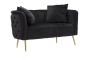 Sofa Bucarest, dwuosobowa, 127 × 71 × 74 cm
