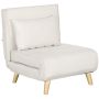 Sofa rozkładana 3 w 1, beżowa, 72 × 78 × 79 cm