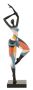 Sculpture of a dancing woman Mauro Ferretti, B, 11.5 × 38.5 × 9 cm