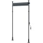 Side awning Outsunny 150x310cm., dark gray/black