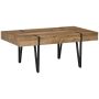 Side coffee table, Oak, 105 × 42 × 60 cm