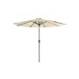 Parasol Ø 300 cm, beżowy