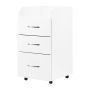 Beauty salon cabinet "ActiveShop", 3 drawers, White