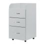 Beauty salon cabinet "ActiveShop", 3 drawers, Grey