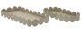 Zestaw tac prostokątnych Saturn, 2 szt., 40 × 4,5 × 16,5 cm; 29 × 4,5 × 12 cm