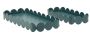 Zestaw tac prostokątnych Saturn, 2 szt., 40 × 4,5 × 16,5 cm; 29 × 4,5 × 12 cm