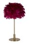 Lampa stołowa Mauro Ferretti Ball Feather, 1 gniazdo E27
