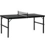 Stół do tenisa stołowego Sportnow 152x76x72cm, czarno-biały