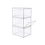 Stackable shoe box set of 3 pieces.