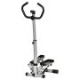 Stepper Homcom 55x53x128cm., srebrny/czarny
