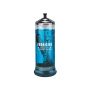 Barbicide glass disinfectant jar