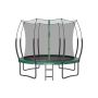 Trampoline 305x256cm., black/mint color