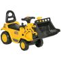Samochodzik dziecięcy Homcom 80x26,5x39cm, żółty/czarny