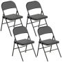 Folding chairs, 4 pcs, 45 × 78 × 46 cm