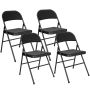Folding chairs, 4 pcs, 45 × 78 × 46 cm