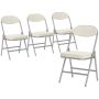 Folding chairs, 4 pcs, 48.5 × 82 × 45 cm