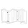 Dog enclosure PawHut 154.5x29.5x61cm., white